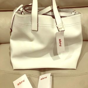 Abro White Bag - German